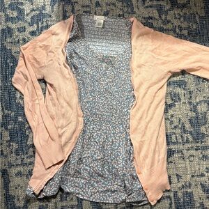 Pink Knit Sweater & Blouse BUNDLE!